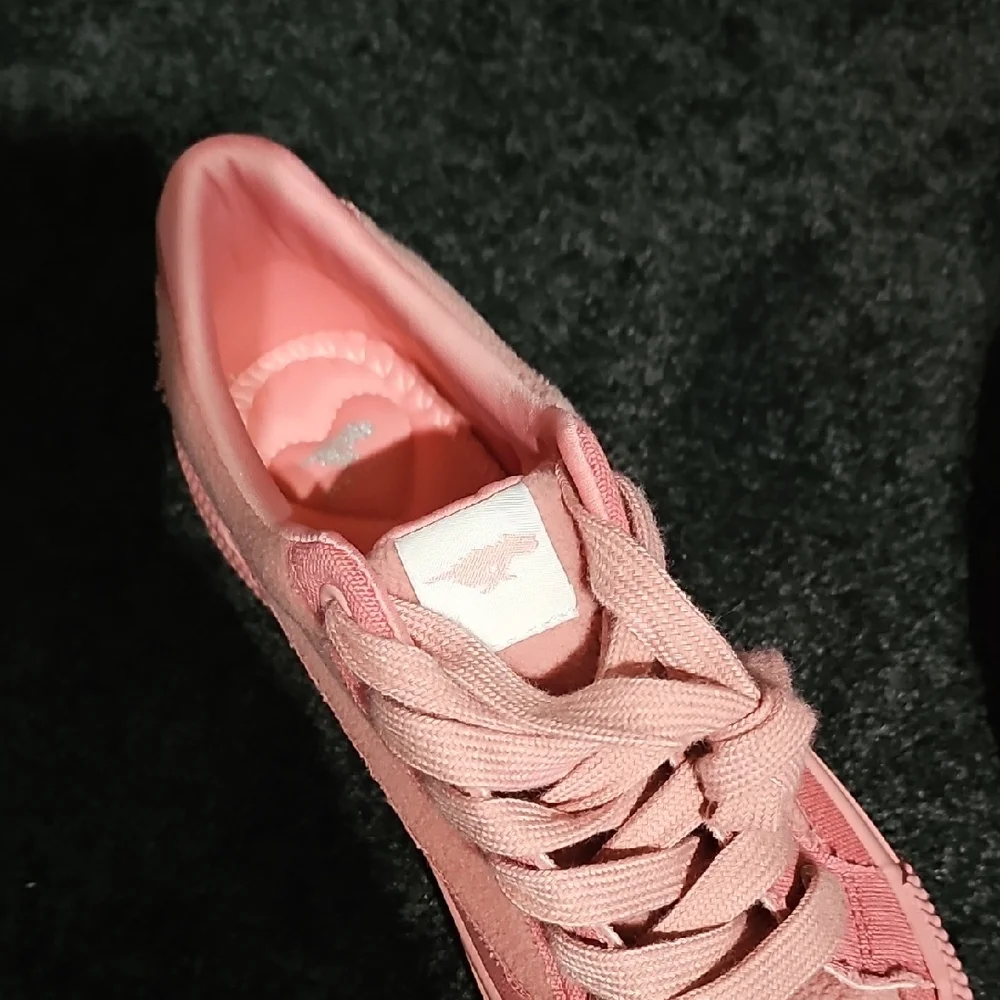 Women's Pink Sneakers - Picture 7 of 9